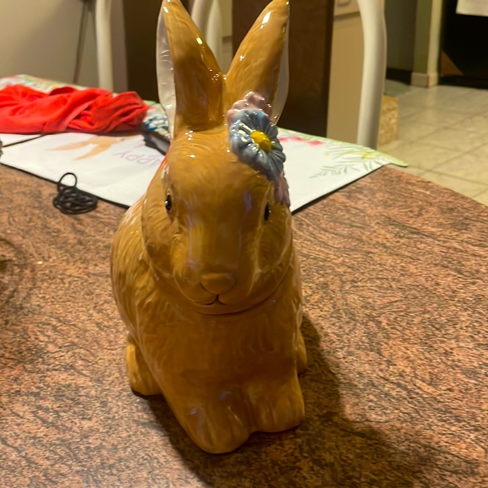 Bunny Cookie Jar